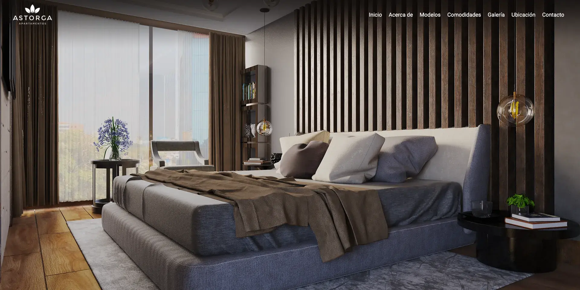 Header página web Apartamentos Astorga